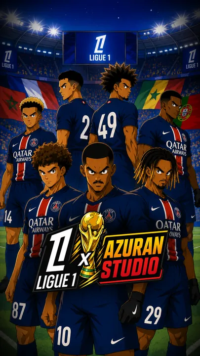 Ligue 1 × Azuran Studio